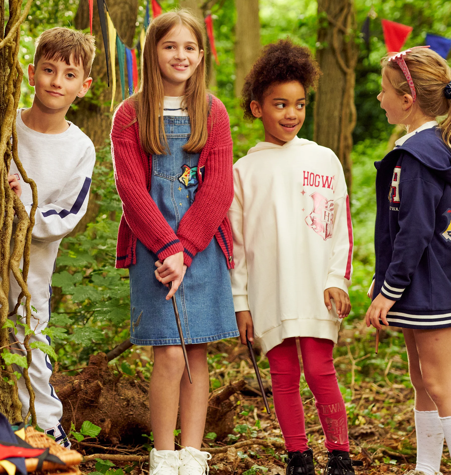 Kids Hogwarts Hoodie Dress & Legging Set - Image 11