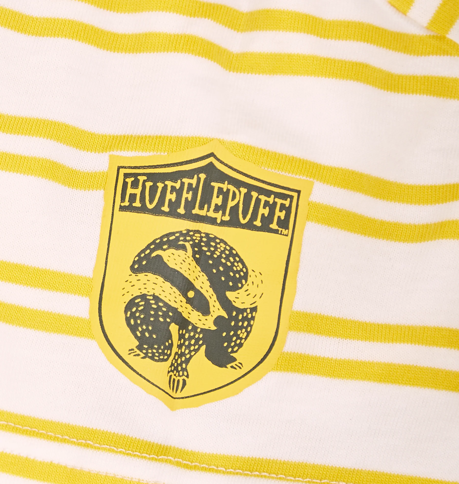 Kids Hufflepuff Striped T-Shirt - Image 3