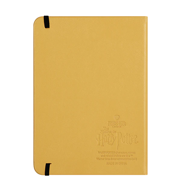 Personalised Hufflepuff Crest Embossed Journal - Image 4